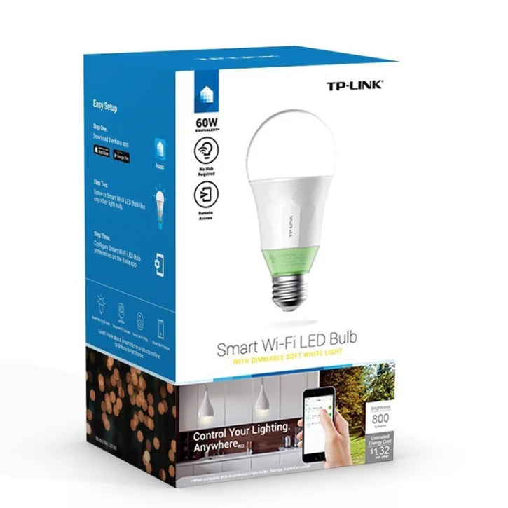 Розумна Wi-Fi лампа TP-Link LB110 фото 3