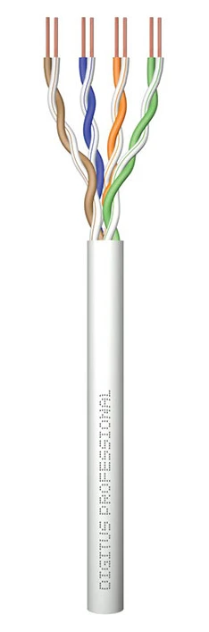 Кабель вита пара Digitus CAT 5e, U/UTP, AWG 24/1, LSZH 305 м (DK-1513-VH-305)