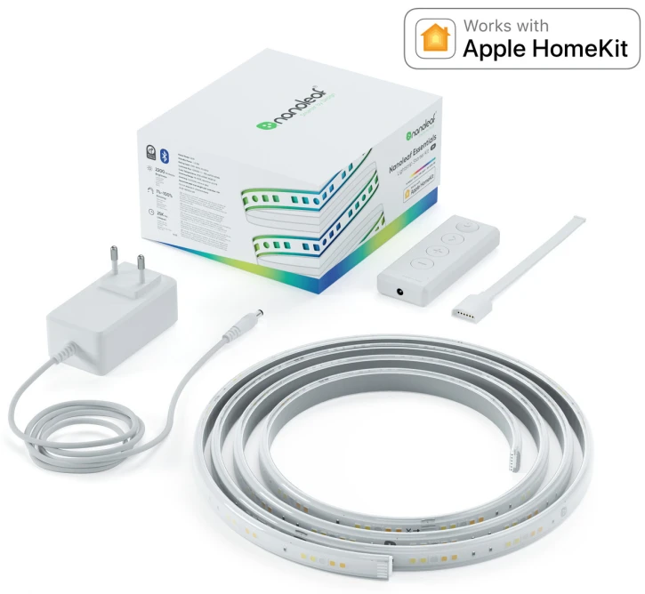Світлодіодна стрічка Nanoleaf Essentials Lightstrip Starter Kit Apple Homekit - 2 метри (NL55-0002LS-2M) фото 2