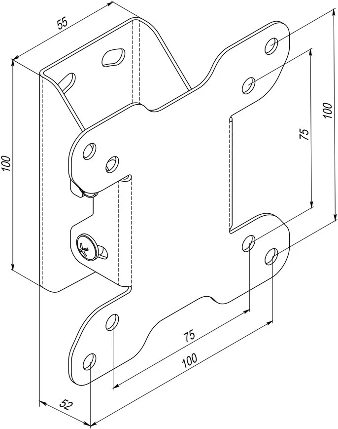 Кронштейн Simpler 11EN Black фото 6