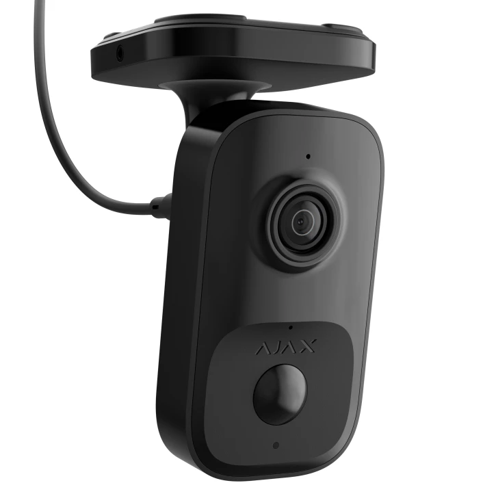 Wi-Fi камера видеонаблюдения с ИК датчиком движения и встроенным ШИ Ajax IndoorCam Black (111567.303.BL1) фото 3