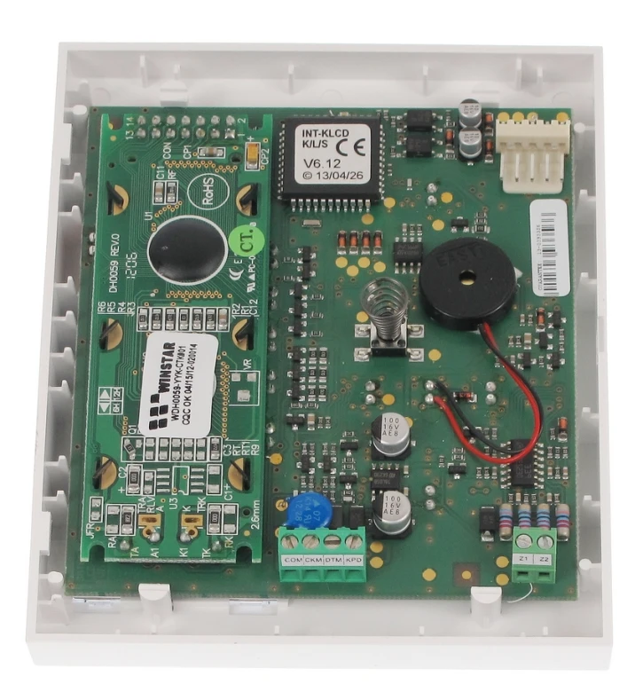 Клавіатура Satel INT-KLCDS-BL White фото 3