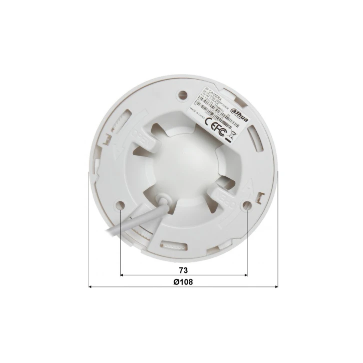Купольная IP-камера Dahua DH-IPC-HDW1230SP-S2 (2.8 мм) Dahua 6907 фото 4