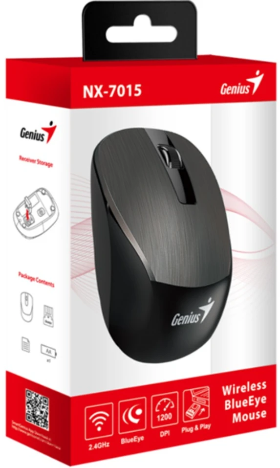 Миша бездротова Genius NX-7015 Chocolate (31030019401) фото 3