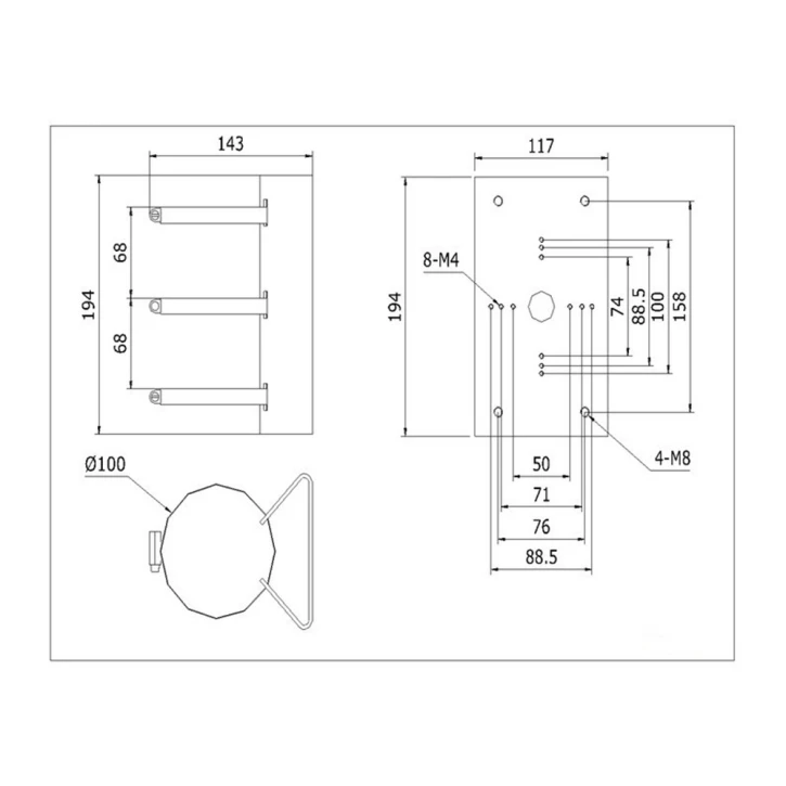 Кронштейн Hikvision DS-1215ZJ Hikvision 1876 фото 3