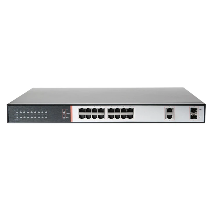 Комутатор Tecsar TS-1622sfp Black фото 4