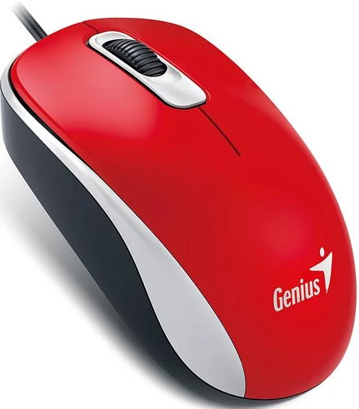 Миша Genius DX-110 Red (31010116104) фото 2