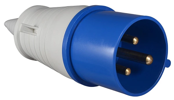 Силова вилка переносна Аско-Укрем 32А/3 2Р+РЕ (A0080010004) фото 2