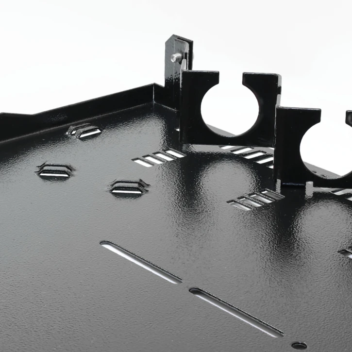 Патч-панель CMS 48, SC Duplex/LC Quad, 1U, 6xPG16+6xPG11 (UA-FOPE24SCD-B) фото 4