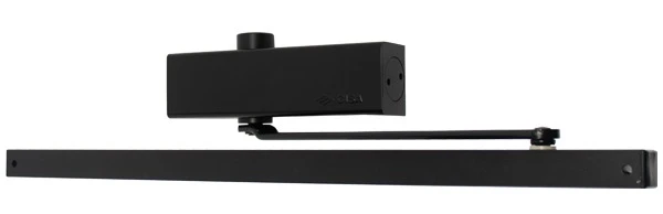 Доводчик дверной Cisa C2010.03.0.90 Professional Plus2 SLD до 60 кг FIRE черный (37928)