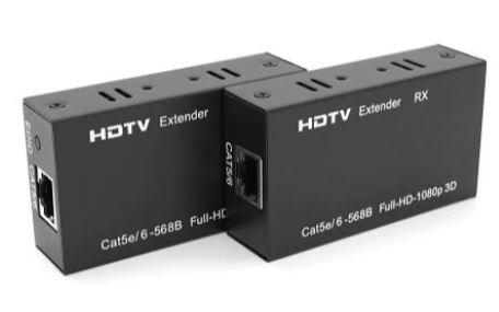 Переходник HDMI Voltronic cat5e/cat6e 1080P/3D Bkack (YT-SCPE HDM-60m1080Р)