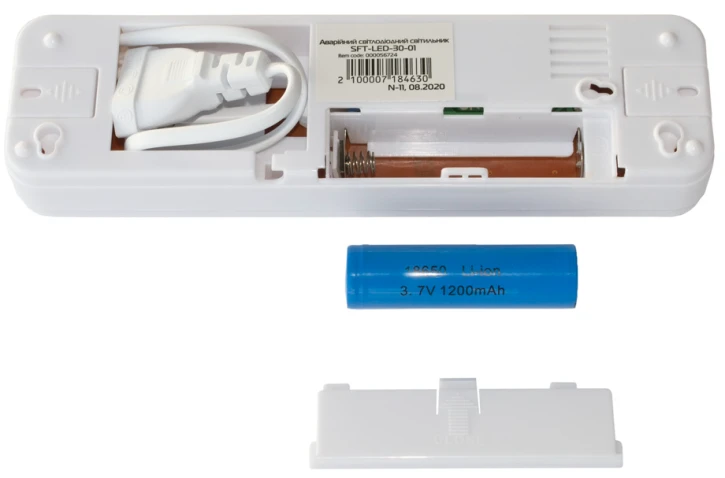 Аварійний світильник EVROLIGHT SFT-LED-30-01 (1.2Вт, 6400K) (56724) фото 3