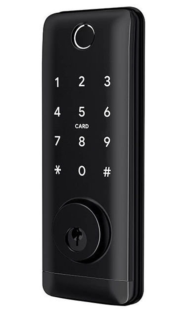 Розумний біометричний замок SEVEN LOCK SL-7764BF Black (SL7764BFb) фото 2