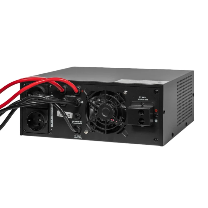 Гібридний інвертор Kraft KRF-AVR1200VA/1КW-12V (MPPT 30А) Black (42-00164) фото 5