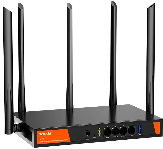 Маршрутизатор Wi-Fi 6 Tenda W30e