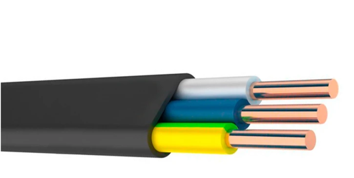 Кабель силовий Secur ВВГнг 3 х2.5, Мідь, Out фото 3