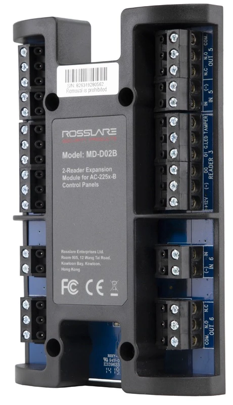 Плата розширення Rosslare MD-D02B до AC-225B/AC-225IP-B
