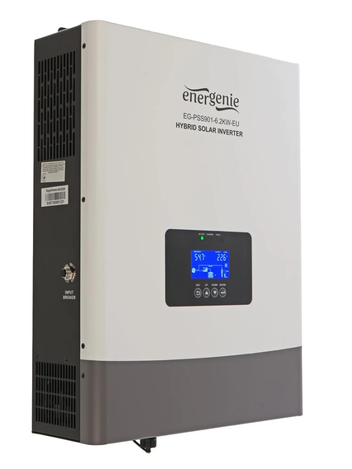 Гібридний інвертор EnerGenie EG-PSS901-4.2KW-EU (25.6V, 4.2kW)
