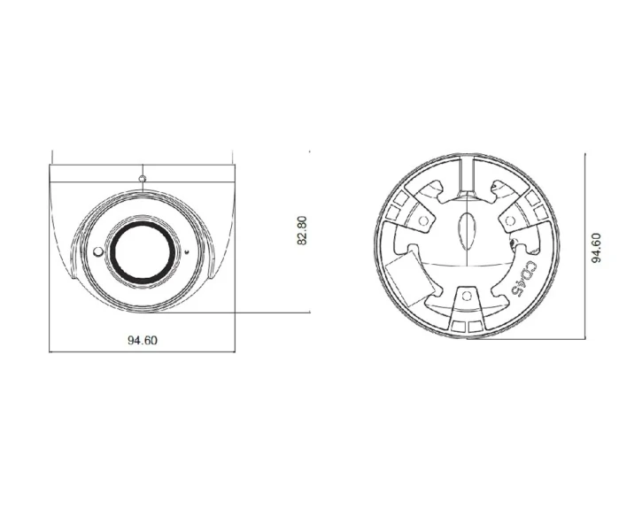 IP-видеокамера TVT TD-9545S3 (D/AZ/PE/AR3) 4Mp f=2.8-12 мм Black (77-00182) фото 2