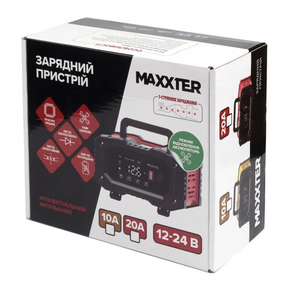 Зарядний пристрій для АКБ Maxxter MX-CHR-1224V20P фото 3