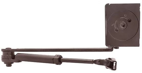 Доводчик дверной Cisa C1611.05.0.88 Professional Plus2 BC STD HO с фиксацией до 120 кг коричневый (37923) фото 3