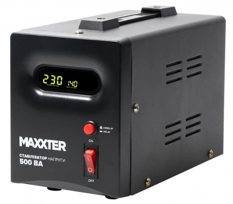 Стабилизатор напряжения Maxxter MX-AVR-S500-01