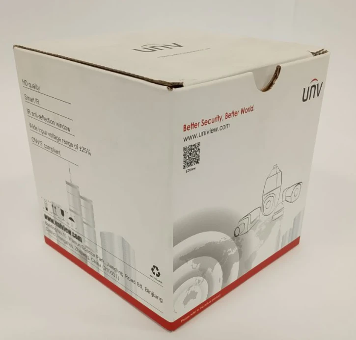 (Уцінка) IP-відеокамера Uniview IPC3618LR3-DPF28-F White фото 3
