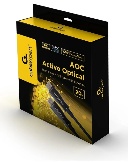 Кабель Cablexpert HDMI - HDMI "AOC Premium Series" 20м (CCBP-HDMI-AOC-20M) фото 2