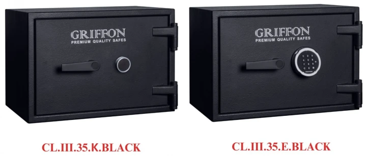 Сейф вогнезламостійкий Griffon CL III.35.E BLACK фото 10