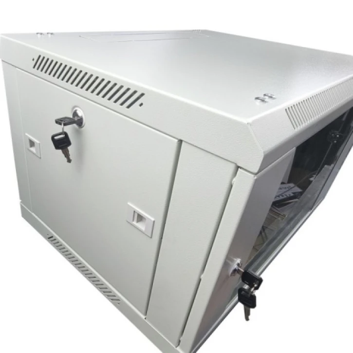 Шкаф настенный Adtek DE-19" 15U-600-450 серый (DE-15U-600-450-G) фото 3