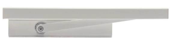 Доводчик дверний Cisa D5210.03.0.45 BC SLD HO з фіксацією до 80 кг білий (39991) фото 4