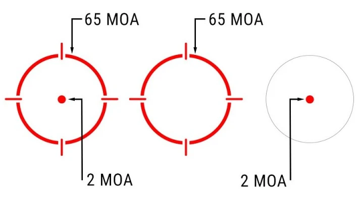 Коллиматорный прицел Holosun Micro Elite HE515CT-RD (747016) фото 5