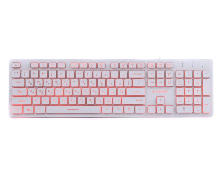 Клавіатура Gembird KB-UML3-01-W-UA Gembird 14426