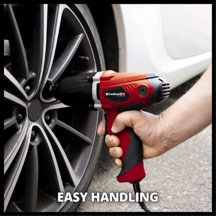Гайковерт ударний Einhell CC-IW 450 Red (2048304) фото 6
