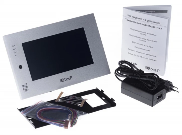 IP відеодомофон Bas-IP AP-07L Black фото 3