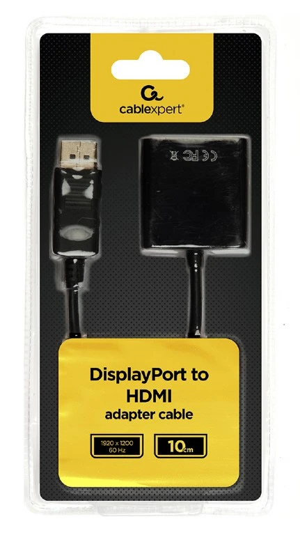 Адаптер Cablexpert DisplayPort to HDMI (AB-DPM-HDMIF-002) фото 2