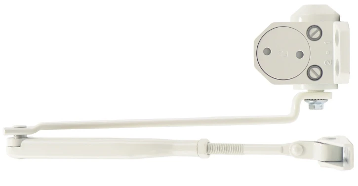 Доводчик дверной Cisa 60460/60470.03.0.45 STD до 80 кг белый (36490) фото 2