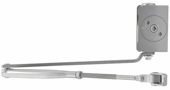 Доводчик дверний Cisa C1510.03.0.97 Professional Plus2 STD до 80 кг FIRE сірий (37905) фото 3