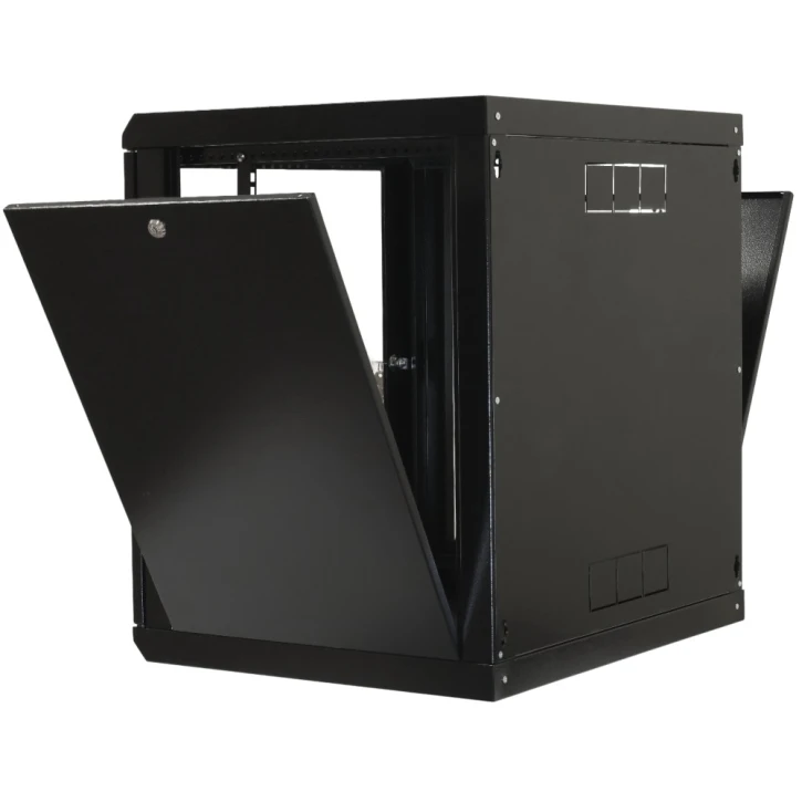Шафа настінна CMS 19" 12U, 600x500x640мм чорна (UA-MGSW1L125B) фото 4