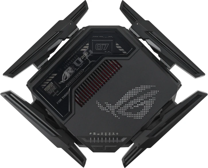 Маршрутизатор Wi-Fi Asus ROG Rapture GT-BE98 Black (90IG08F0-MO9A0V) фото 5