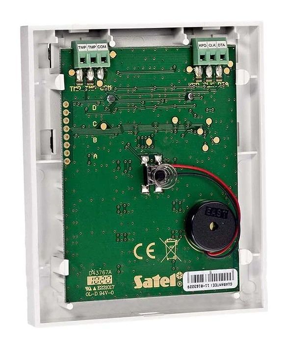 Провідна світлодіодна клавіатура Satel СА-6 KLED-S фото 3