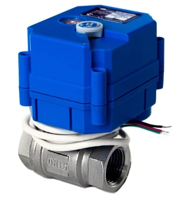 Кран кульовий з електроприводом HC 220В 1/2" (HC 220В 1/2")