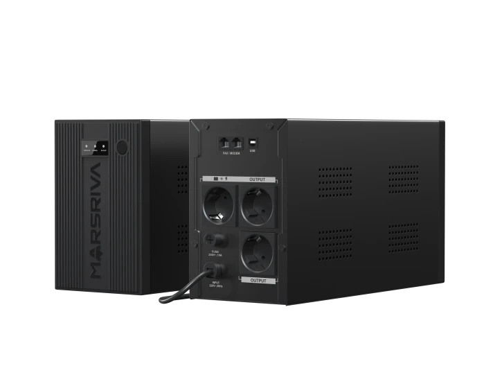 ИБП Marsriva MR-UF1500 Black фото 7