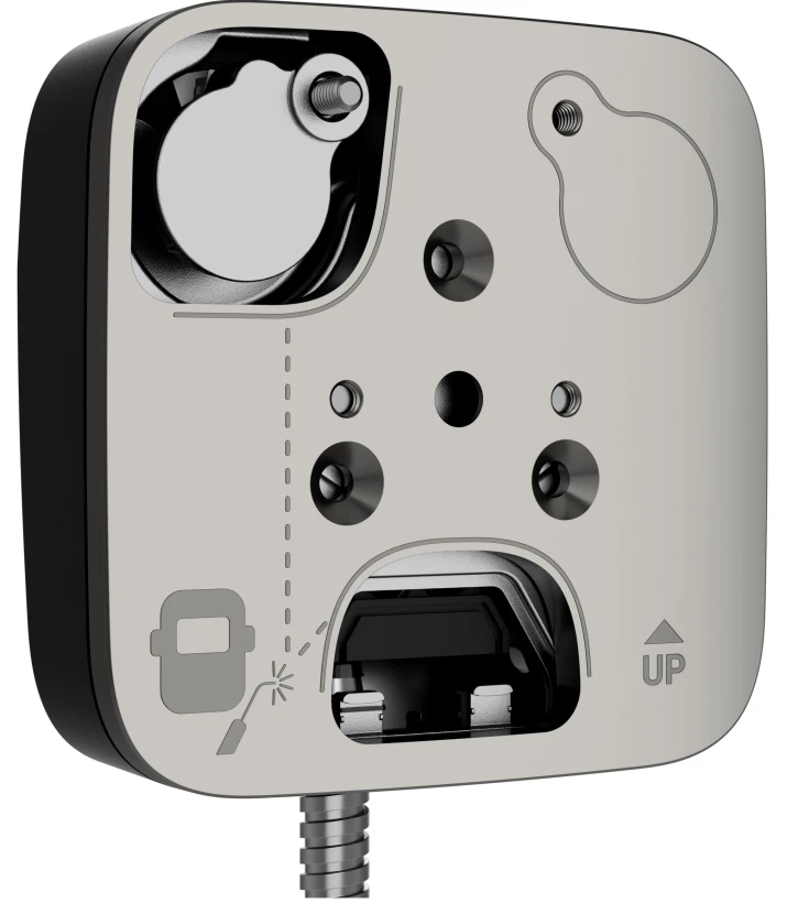 Дротовий датчик вібрації з додатковим сенсором удару Ajax SeismoProtect G3 Fibra Black (117736.269.BL1) фото 5