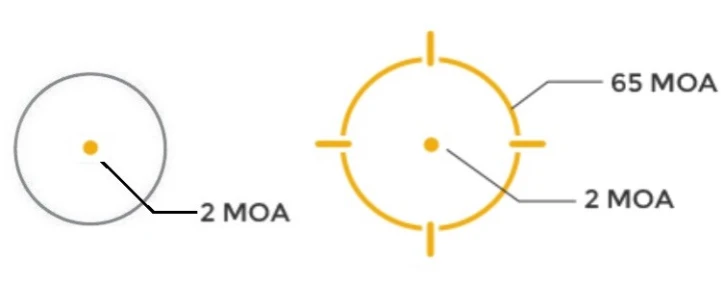 Коллиматорный прицел Holosun Micro Elite HE503R-GD (747024) фото 7