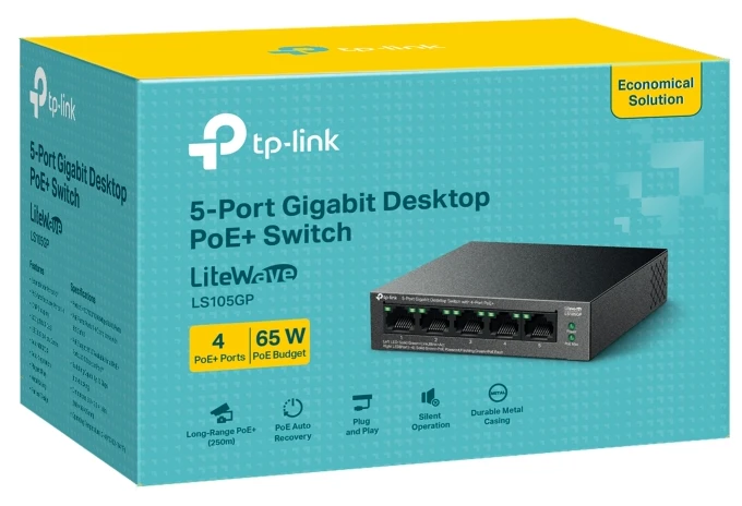 Коммутатор TP-Link LS105GP фото 4