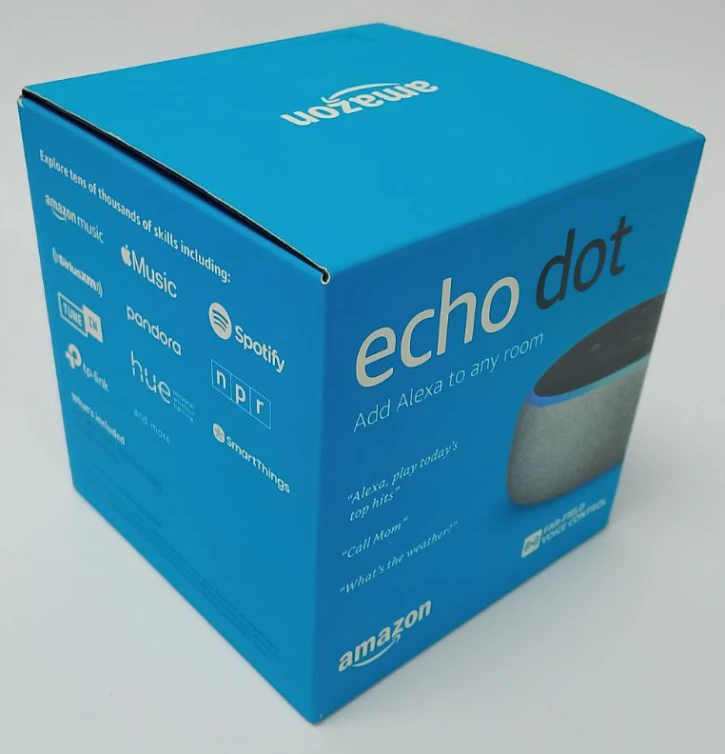 (Уценка) Умная колонка Amazon Echo Dot (3rd Generation), Charcoal фото 2