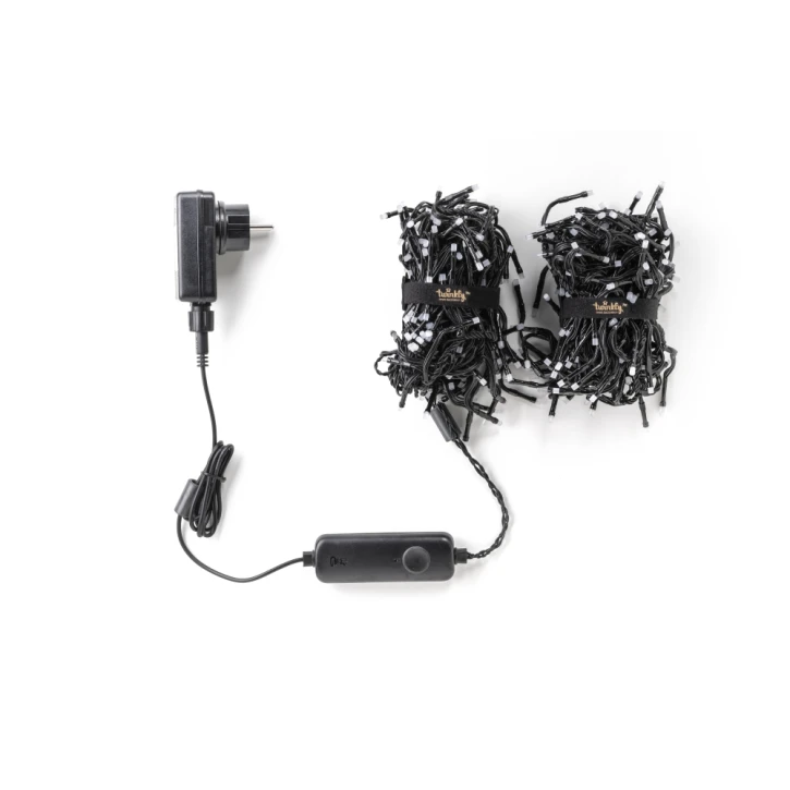 Гирлянда Smart LED Twinkly Cluster RGB 400, Gen II, IP44, длина 6м, черный кабель (TWC400STP-BEU) Twinkly 16565 фото 5