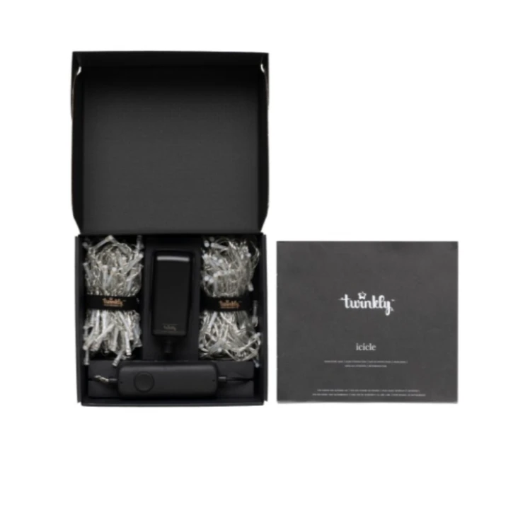 Гирлянда Smart LED Twinkly Icicle RGB 190, Gen II, IP44, длина 5м, прозрачный кабель (TWI190STP-TEU) Twinkly 16560 фото 5