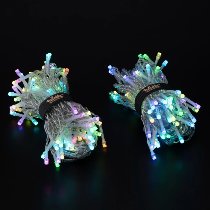 Гирлянда Smart LED Twinkly Icicle RGB 190, Gen II, IP44, длина 5м, прозрачный кабель (TWI190STP-TEU) Twinkly 16560 фото 4